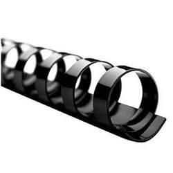 Razorline Plastic Binding Comb Black 12mm box of 100